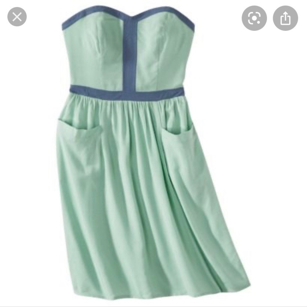 Xhilaration Juniors Strapless ‘Challis’ Dress